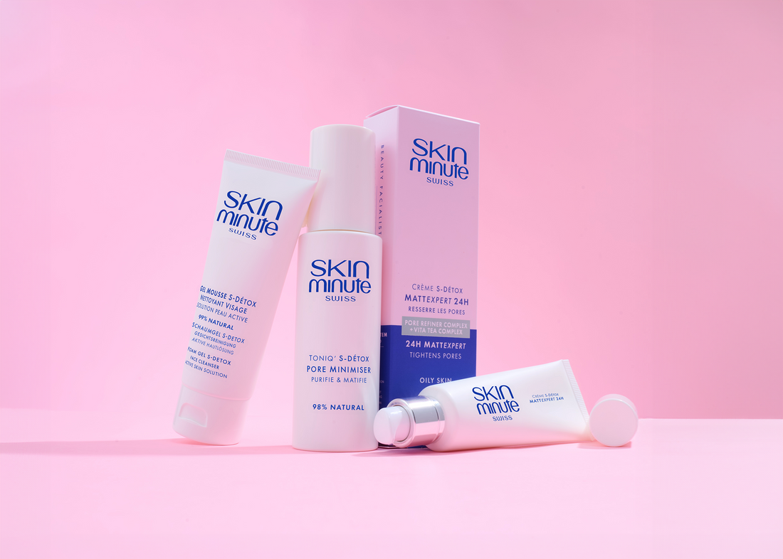 Peau mixte à grasse en été : comment adopter une routine équilibrante avec S-détox