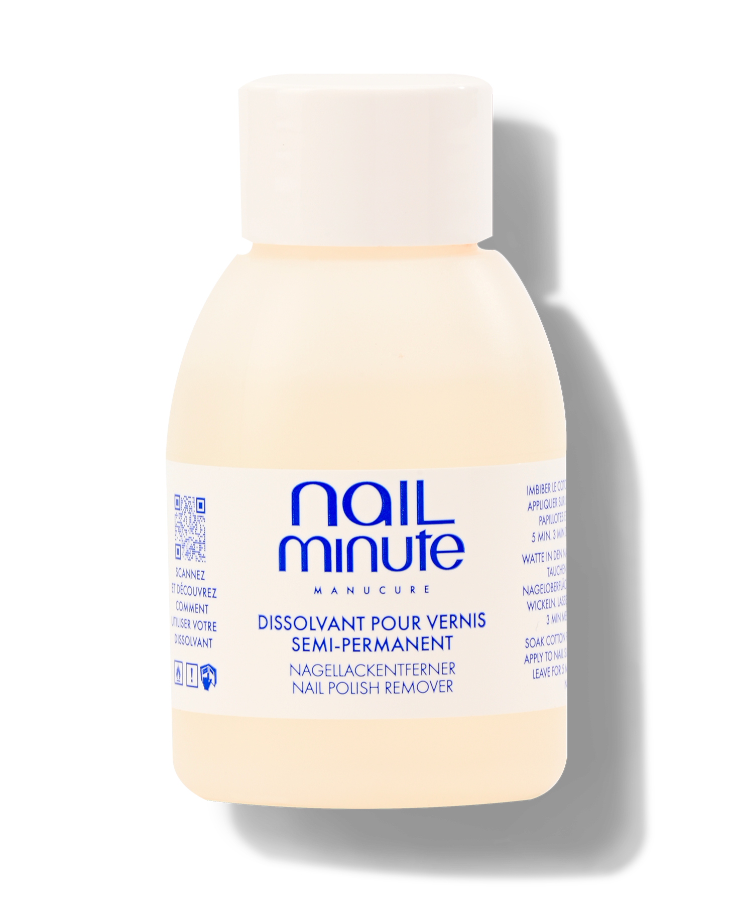 Dissolvant pour vernis semi-permanent