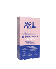 Bandes cire visage + 4 lingettes