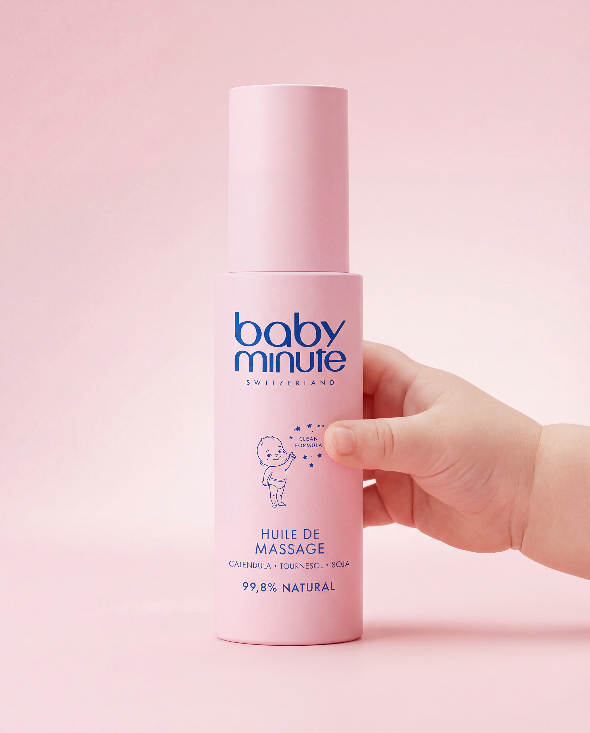 Huile de massage bébé