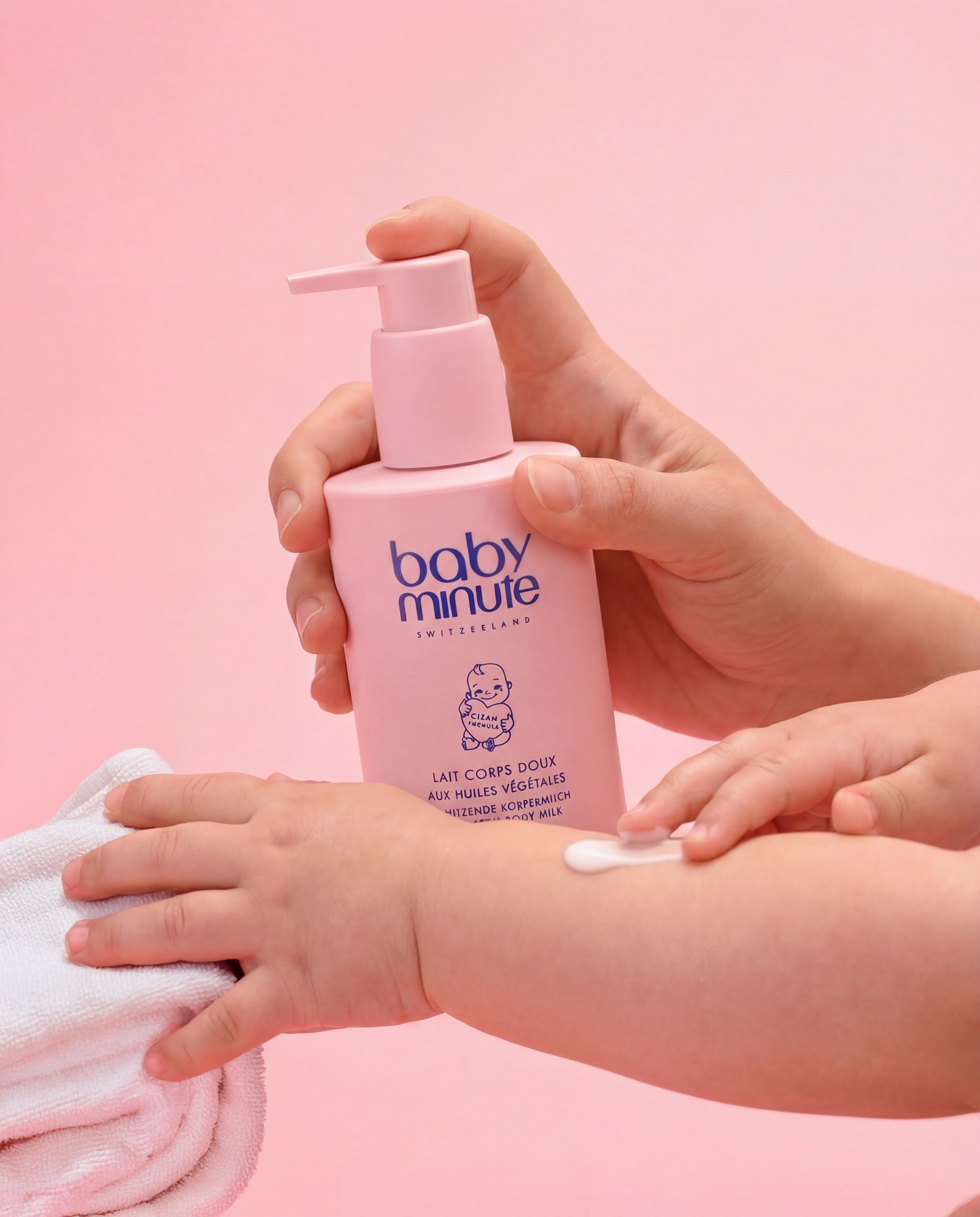 Lait corps doux bébé