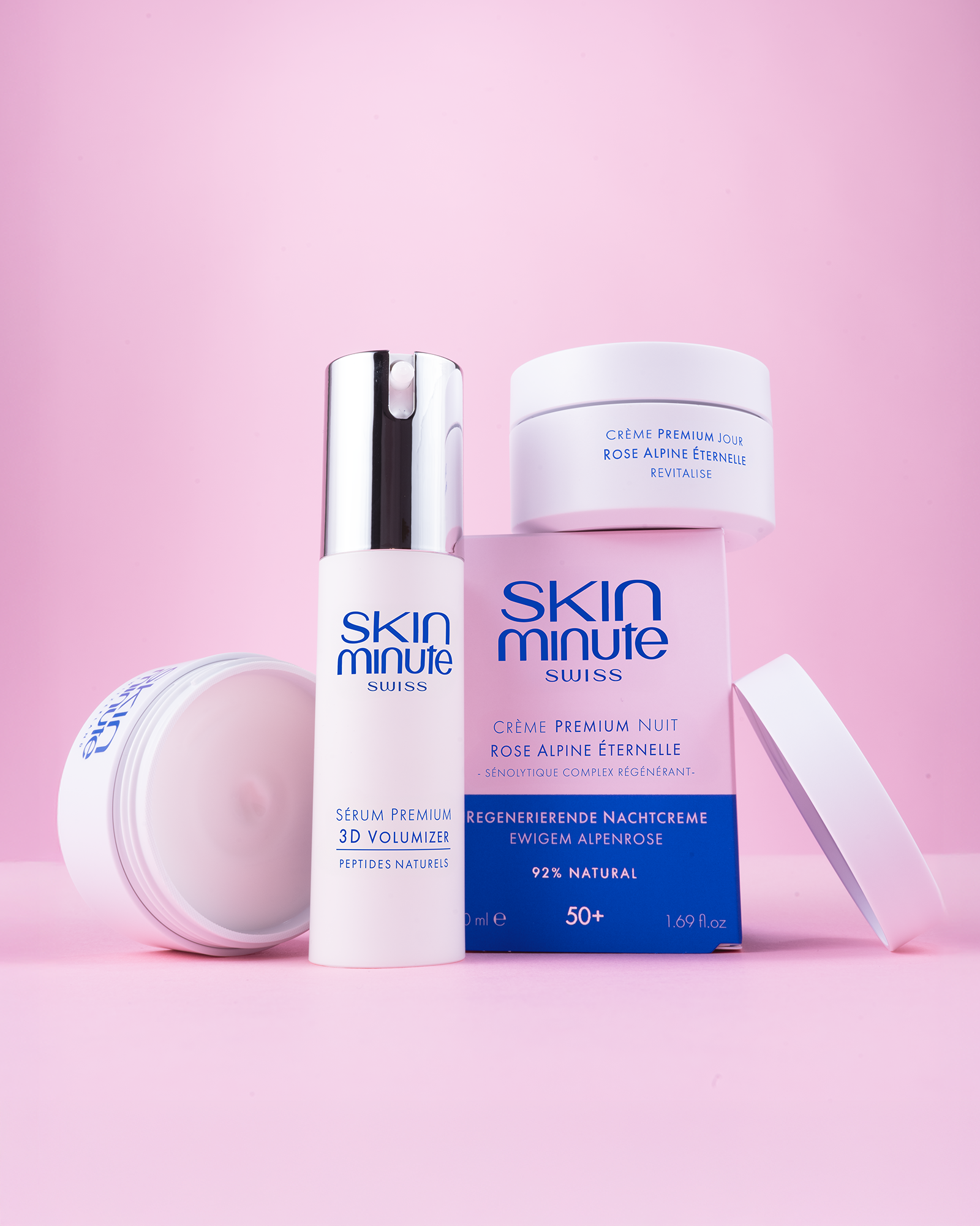 Crème Nuit Premium à la Rose Alpine Eternelle Suisse